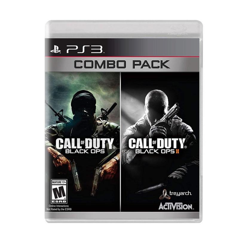 PS3とbo2のセット Call of Duty Black Ops 1 & 2 Combo Pack PS3 - Activision - Jogos